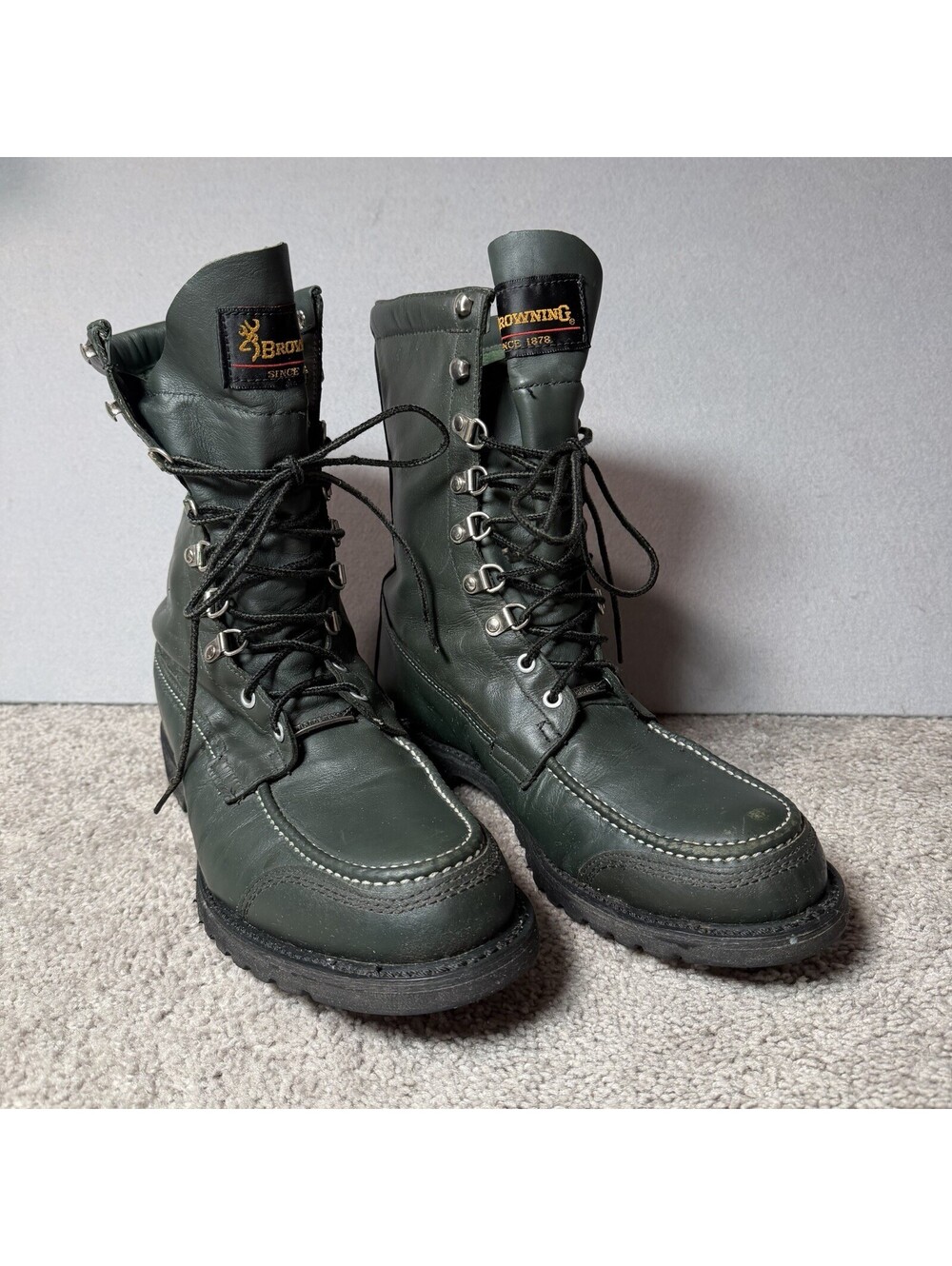 Rare Vintage 1970’s Browning Gore-Tex Hunting Boots Men’s Size 10.5